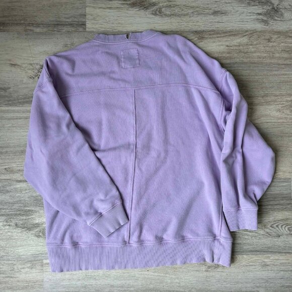 Aerie Chill Crew "Going off the Rails" oversized sweatshirt - size small - Picture 3 of 6